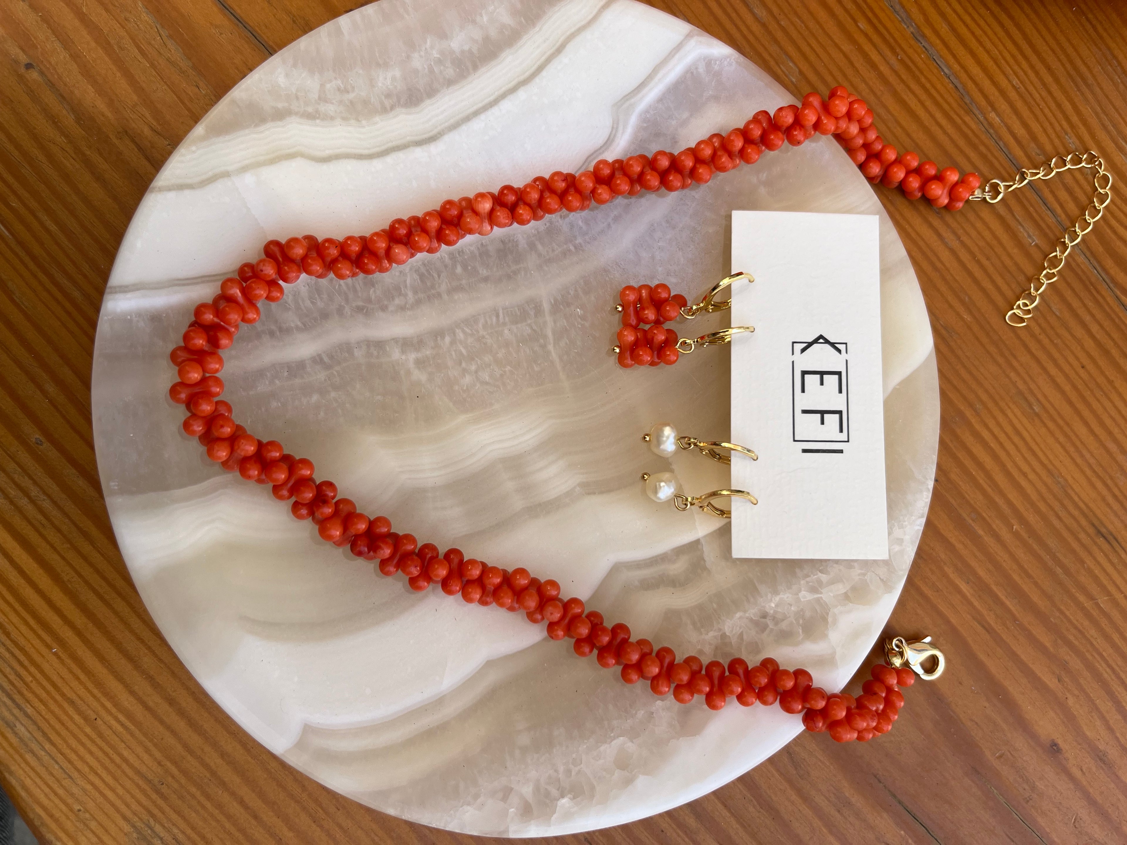 High summer earring set