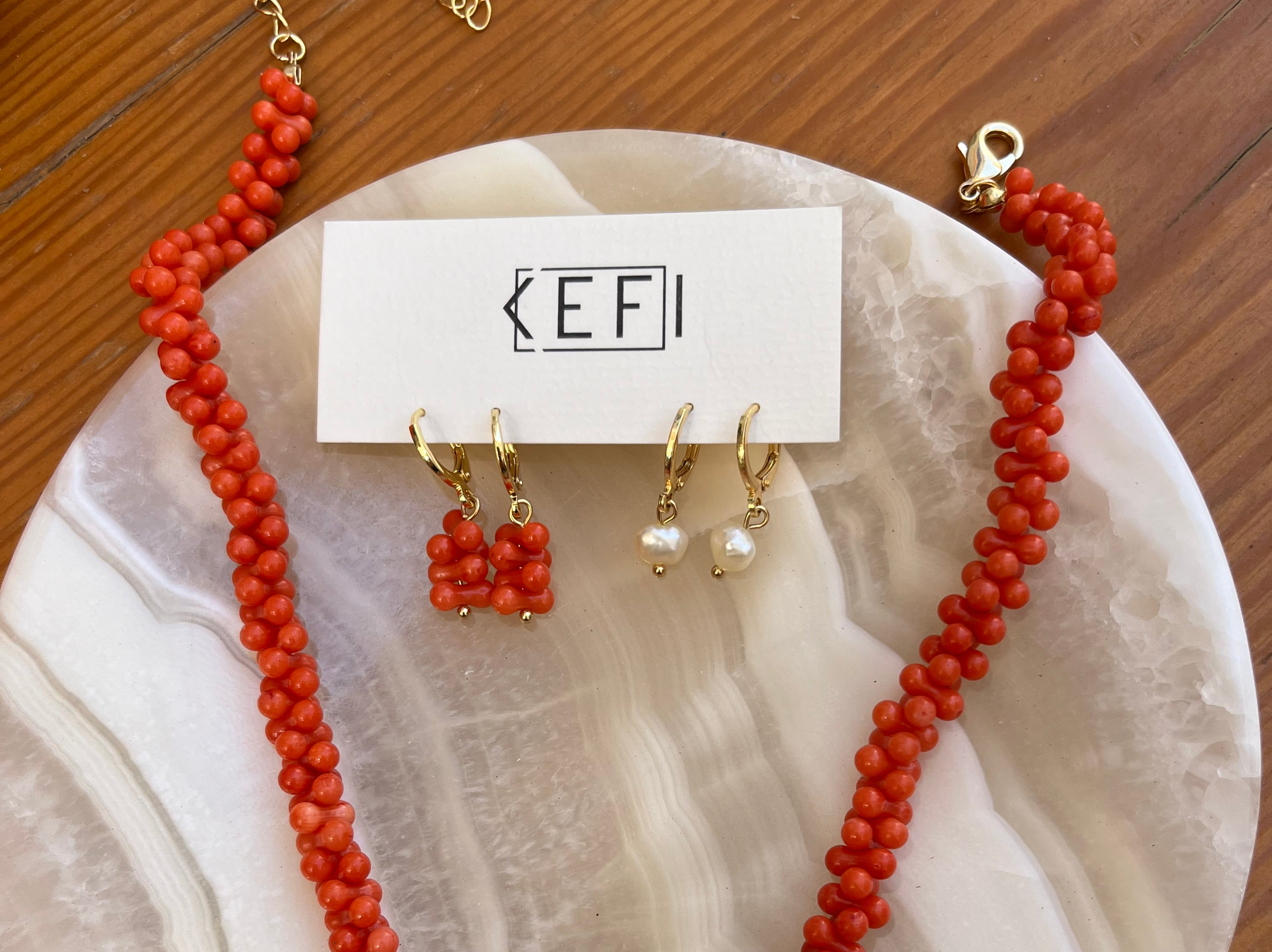 High summer earring set
