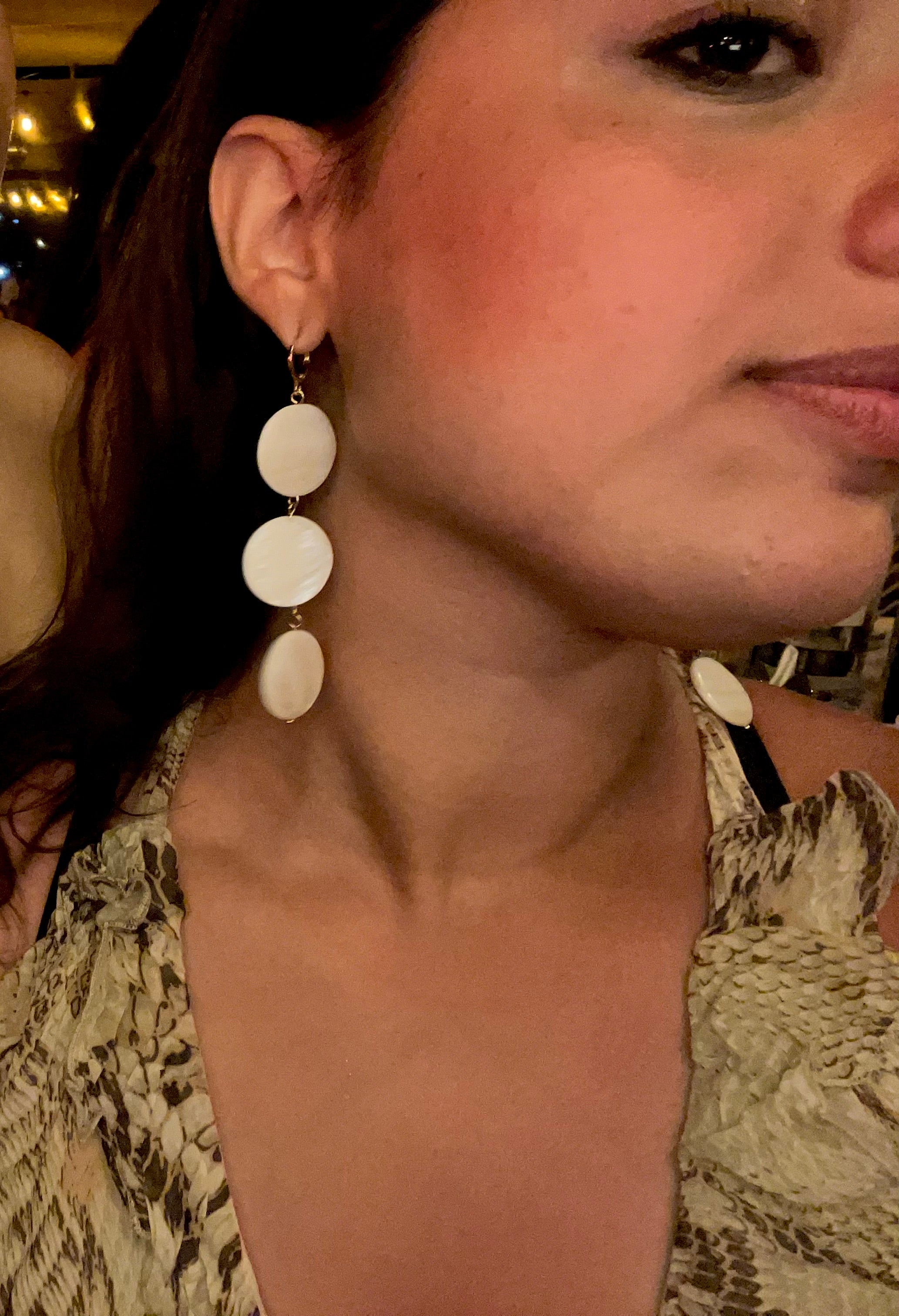 Tres Shell Earrings