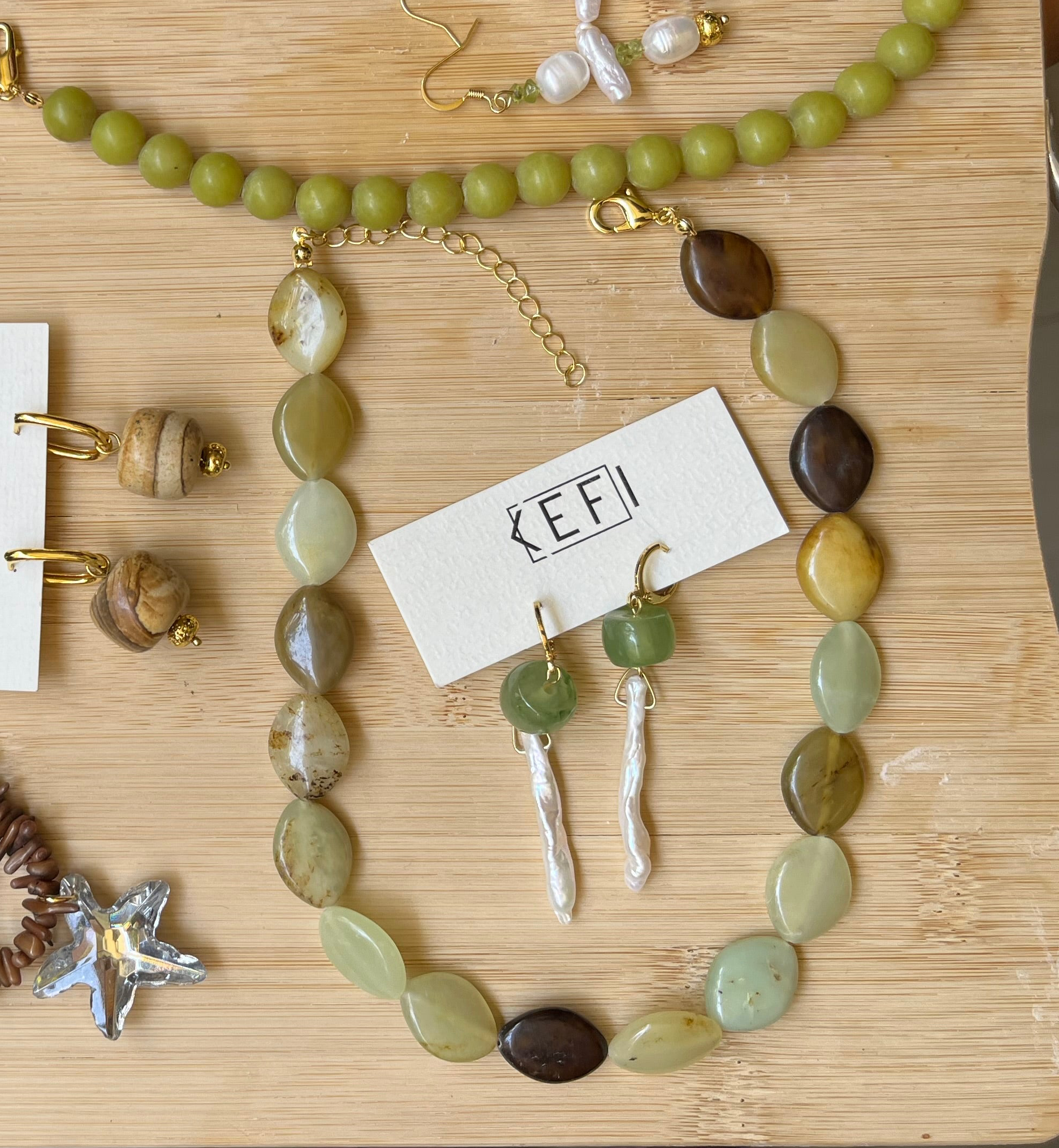 Premium agate necklace