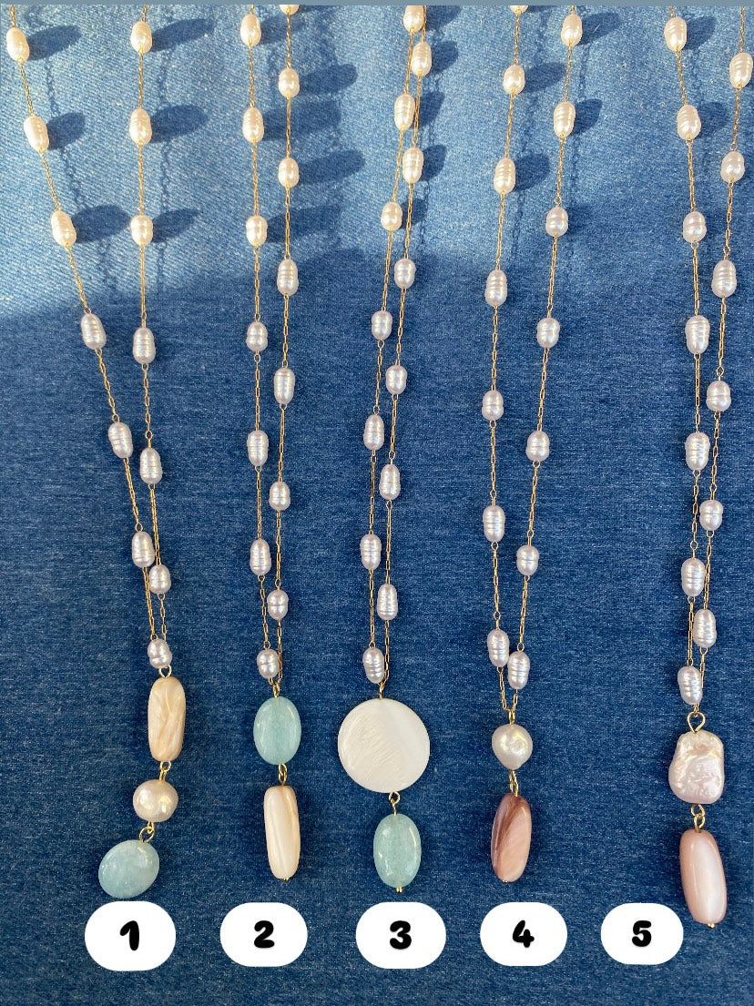 Monadikos long necklace