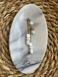 Versatile pearl earrings