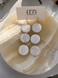 Tres Shell Earrings
