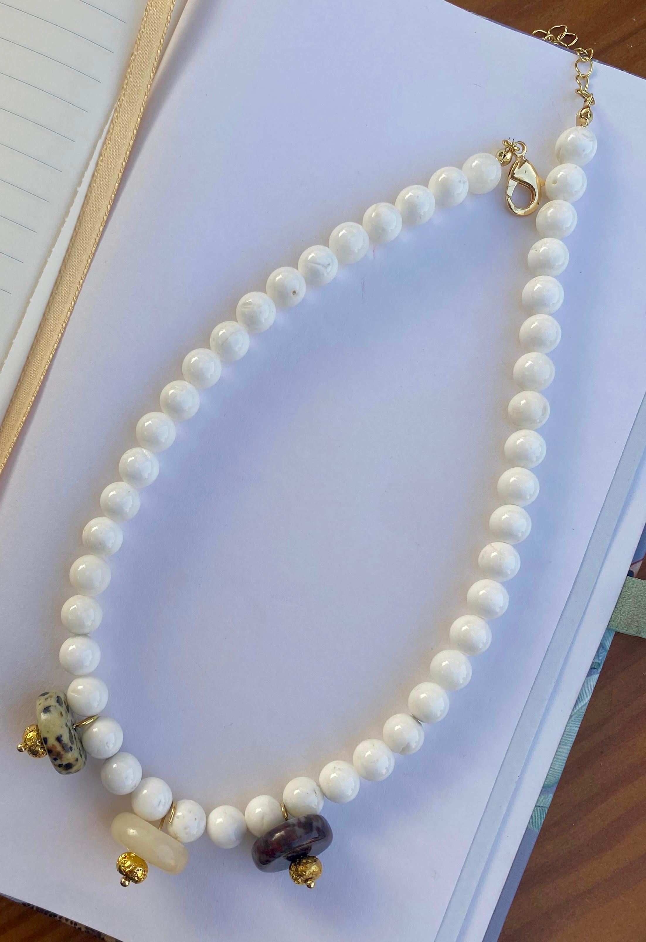 Coral White Charm